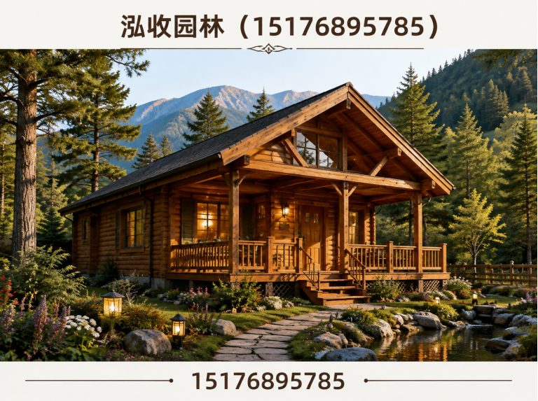 南充防腐木凉亭展示图